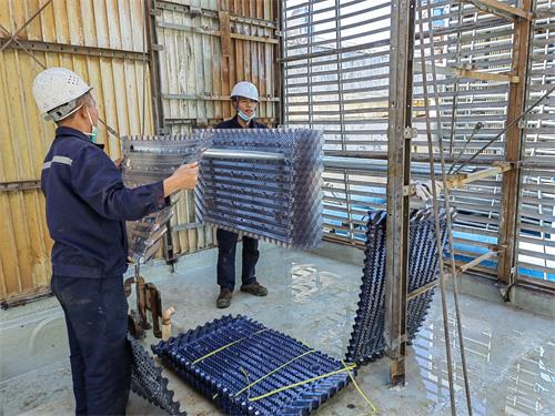 圓形逆流式冷卻塔參數(shù)表,圓形逆流式冷卻塔安裝